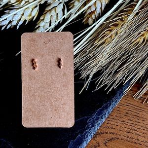 Stainless Steel Lightning Earrings